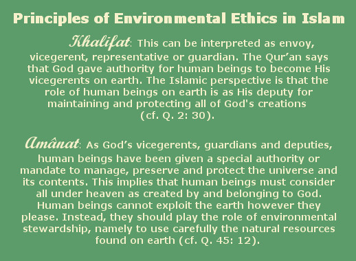 Principles of Environmental Ethics in Islam 2
