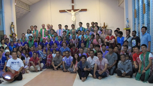 LDP participants with the Hti Htau Hki Villagers