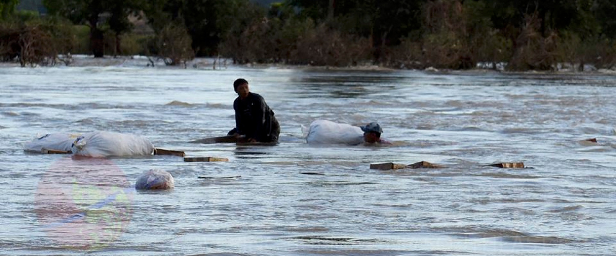 Aiding in flood relief efforts