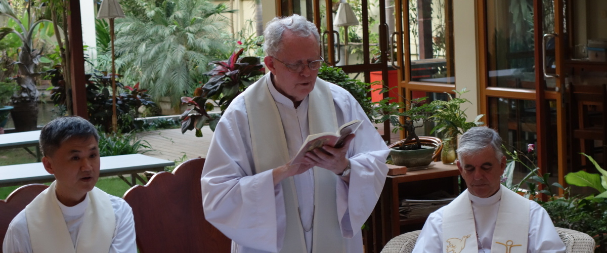 Fr John Mace bids Asia farewell after decades of service