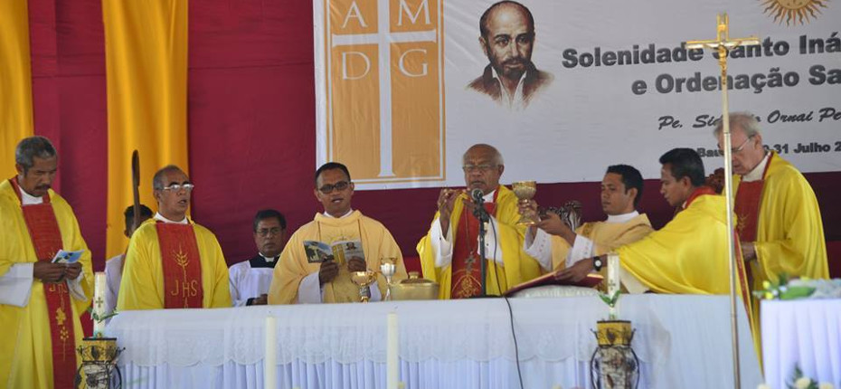 A new Jesuit priest ordained in Timor-Leste