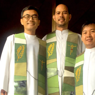 A mass stole to celebrate Laudato si’