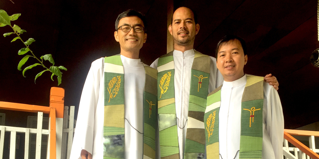 A mass stole to celebrate Laudato si’
