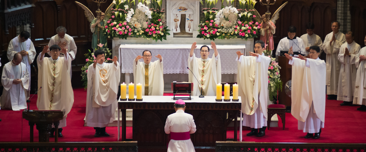 Six new Jesuit priests in Korea