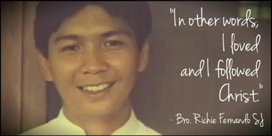 Beginning the beatification cause of Richie Fernando SJ