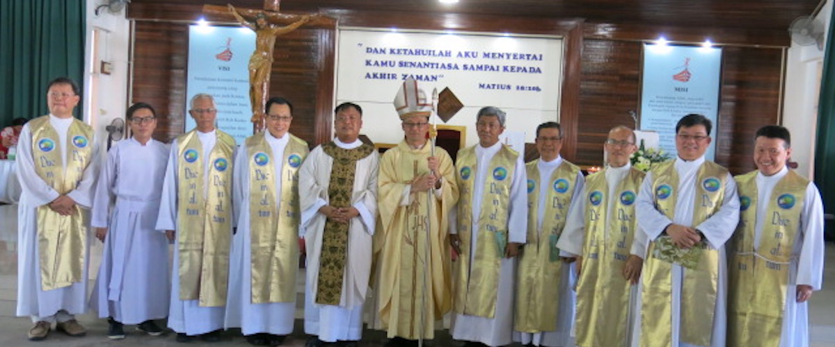 Malaysian Jesuit ordained priest in Sabah