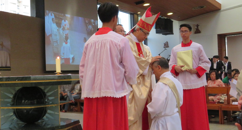 A new Jesuit priest in Singapore