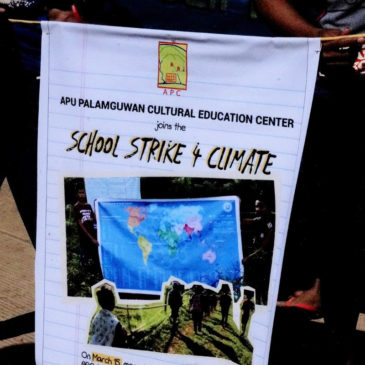 Indigenous youth march for climate