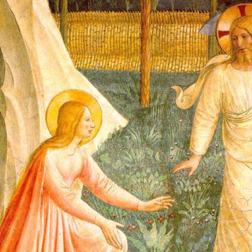 The risen Lord lives in our hearts