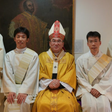 New Japanese and Korean deacons