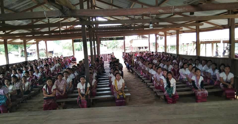 Images from the Covid-19 situation of refugees in Karen State