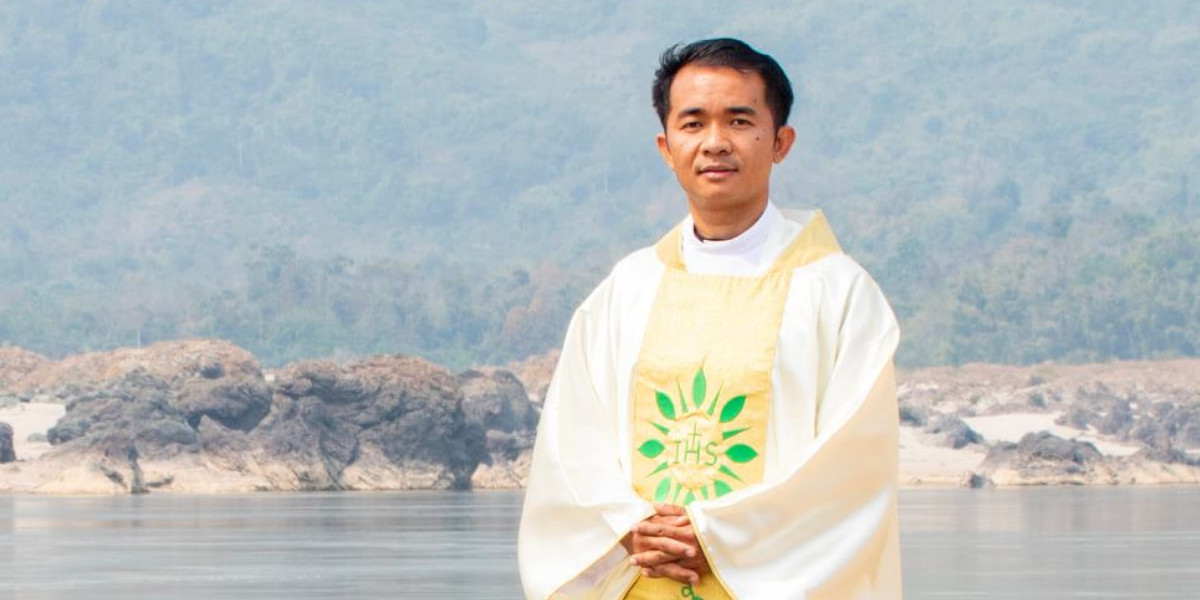 A new Jesuit priest ordained in Myanmar amid coup
