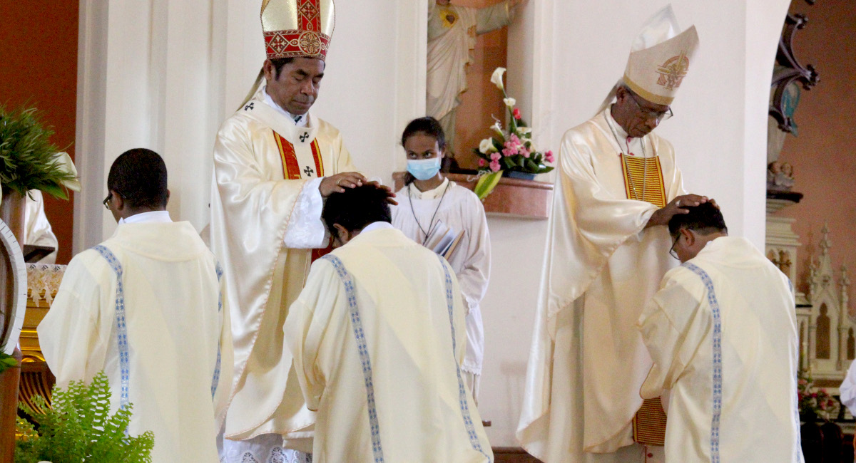 “The cross is the true mission of Christ”: Priestly ordination in Timor-Leste