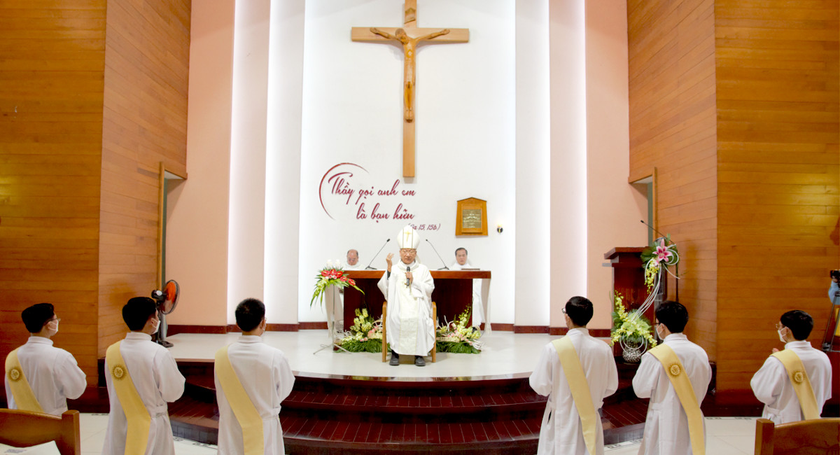 Priests in the prophetic mission: Jesuit ordination in Vietnam