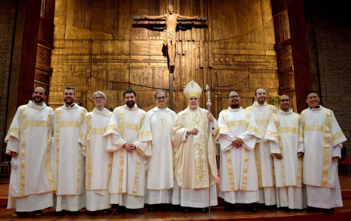 Eight Jesuits, including one from JCAP, ordained deacons in Madrid