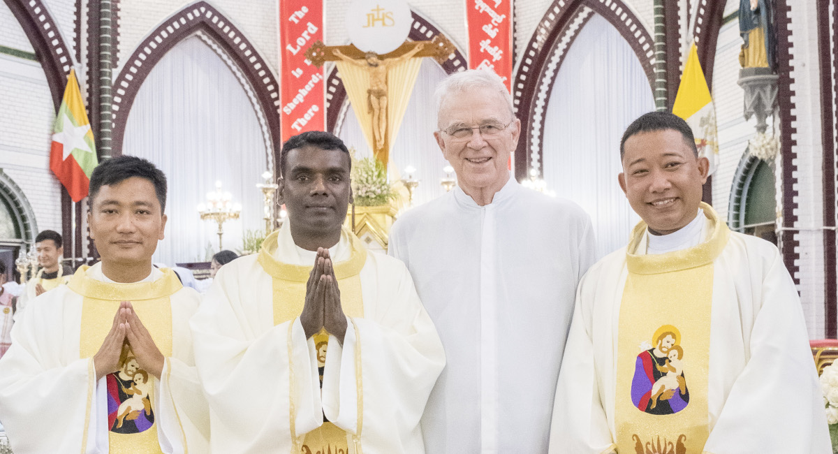 A smouldering wick in a great darkness: Jesuit ordination in Myanmar