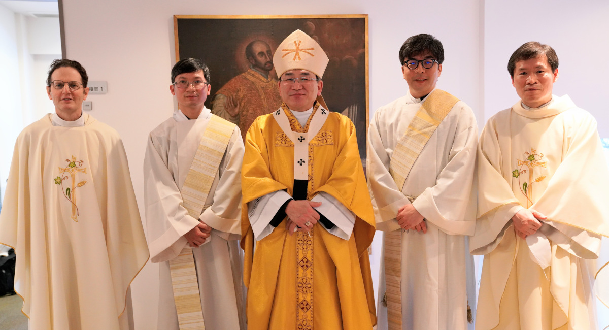The grace of diaconate ordination in Tokyo