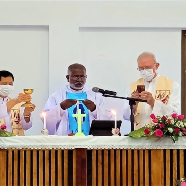 Handover and Final Vows in Myanmar