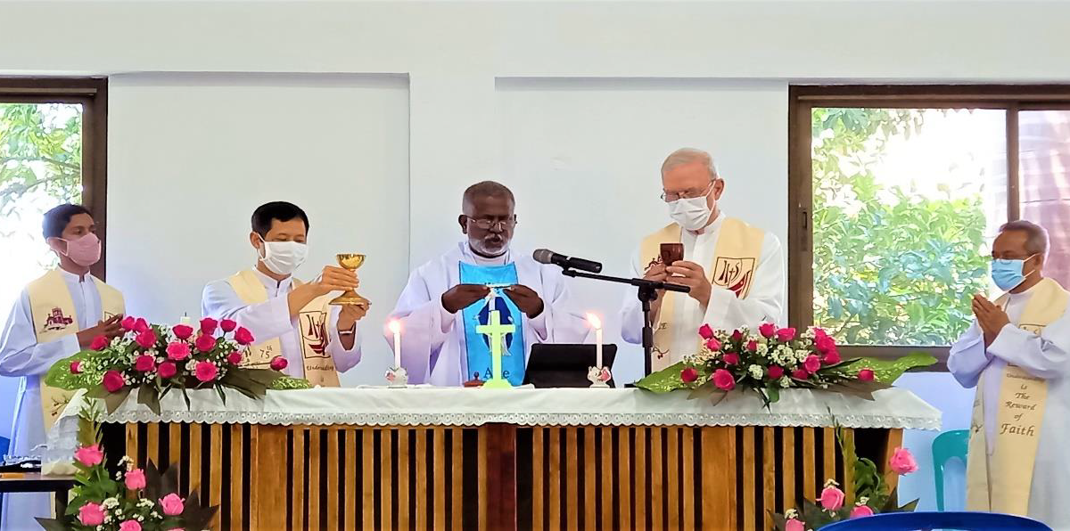 Handover and Final Vows in Myanmar