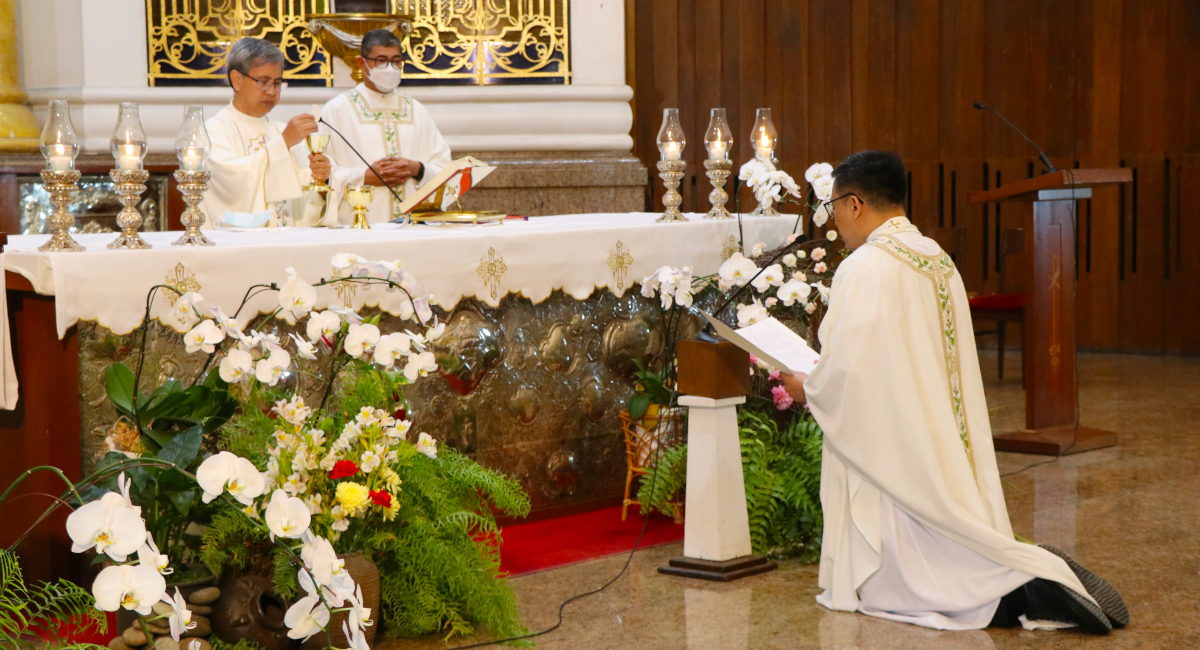 On Holy Ground: Final Vows of Fr Jordy Orbe SJ