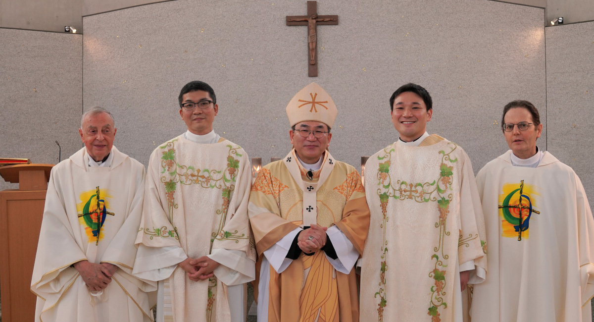 Diaconate ordination in Japan