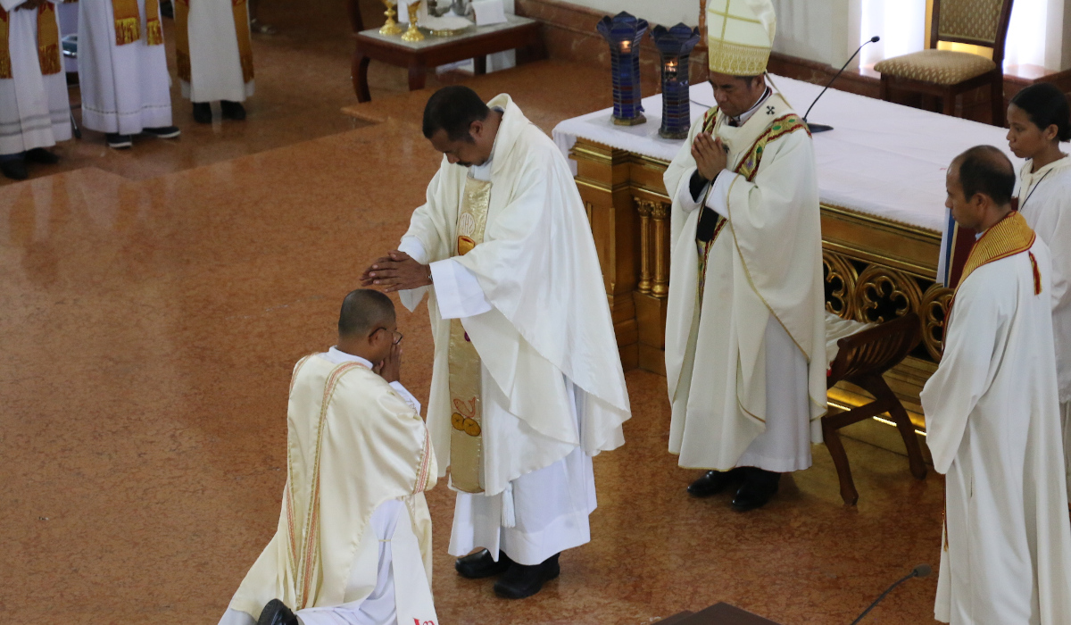 A new Jesuit priest in Timor-Leste