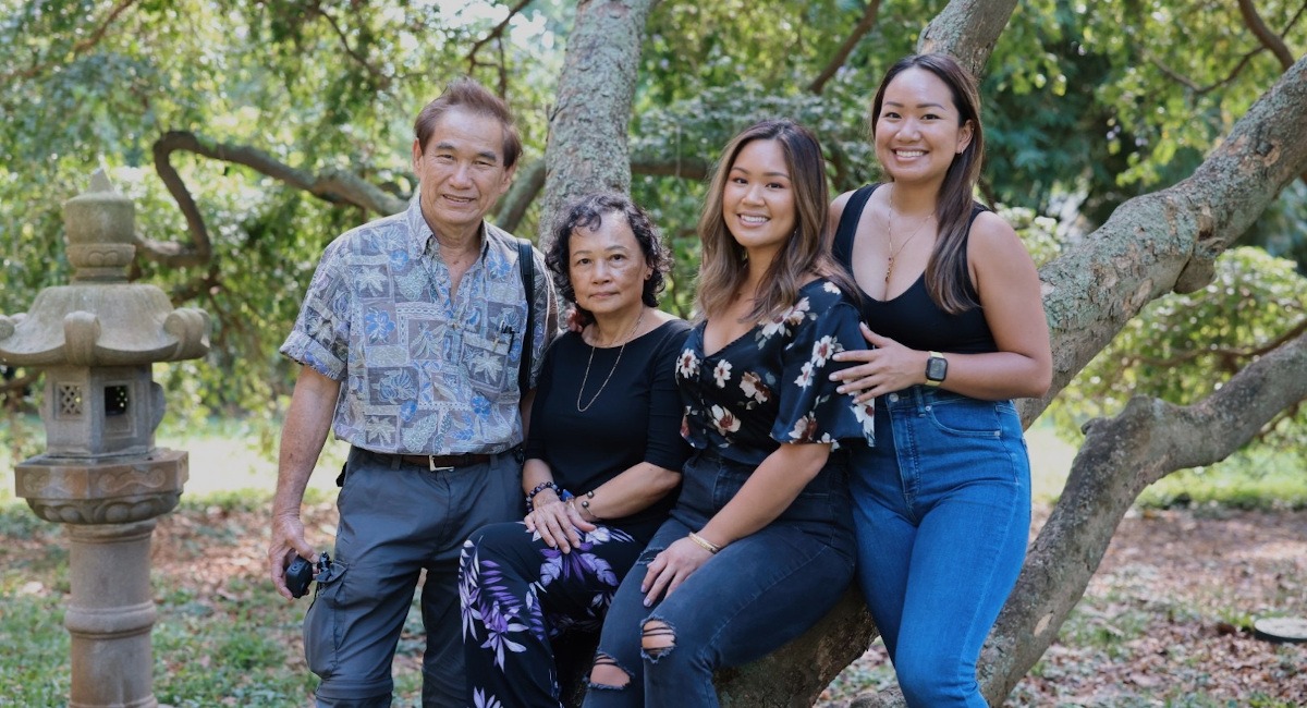 Reuniting with a former refugee