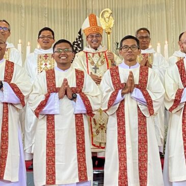 Becoming quality evangelists: Four new Jesuit deacons in Indonesia