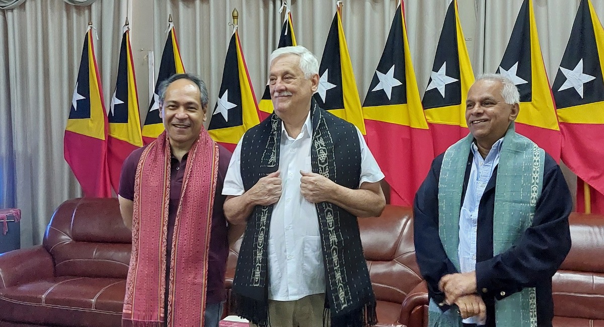 Fr General Sosa arrives in Timor-Leste