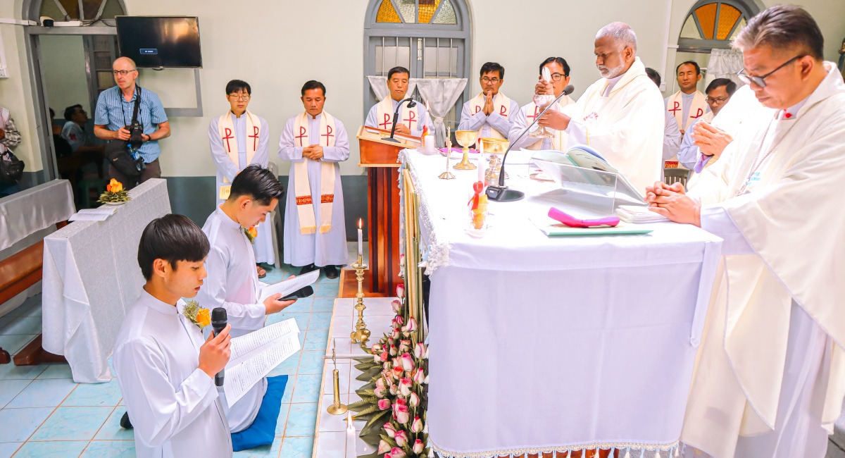 In Myanmar, the vows are a testament to freedom
