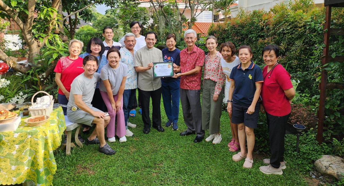 St Ignatius’ parish garden wins Caritas award