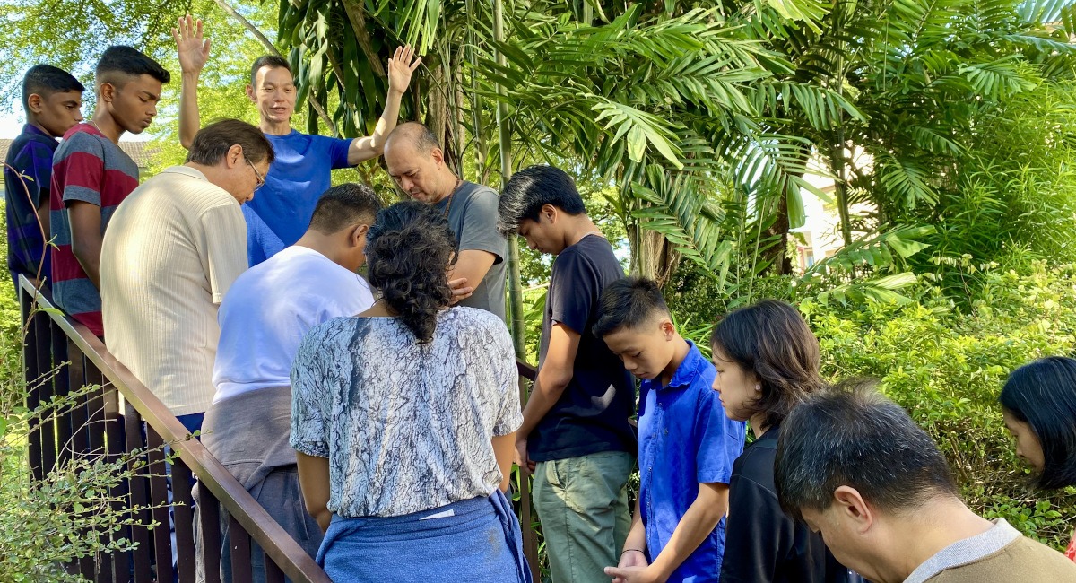 An ecospiritual retreat for youth in Sepang, Malaysia