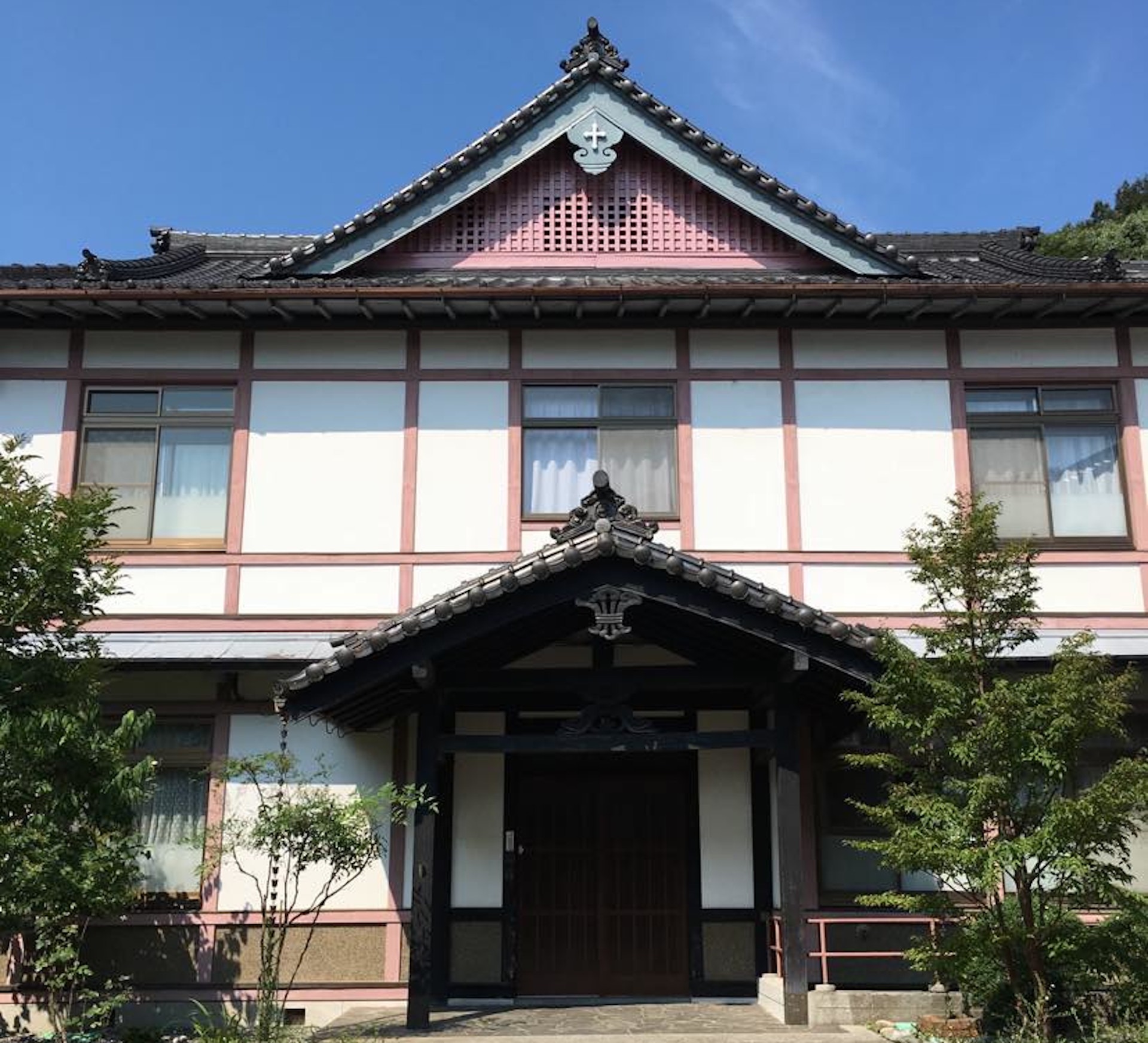 80 years after the war, a gravestone inscription at Nagatsuka novitiate