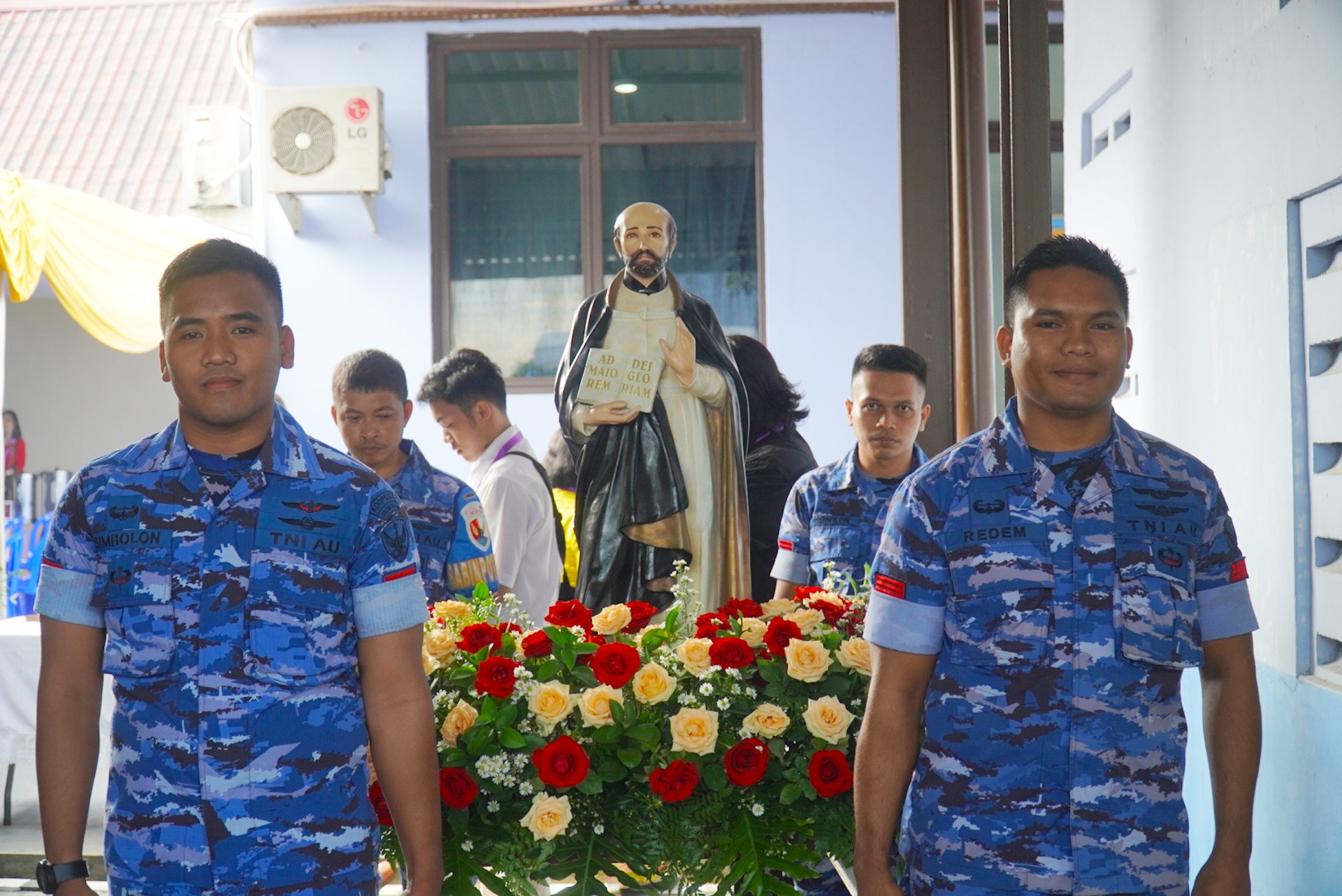 St Ignatius’ relic finds new home at Air Force Base parish